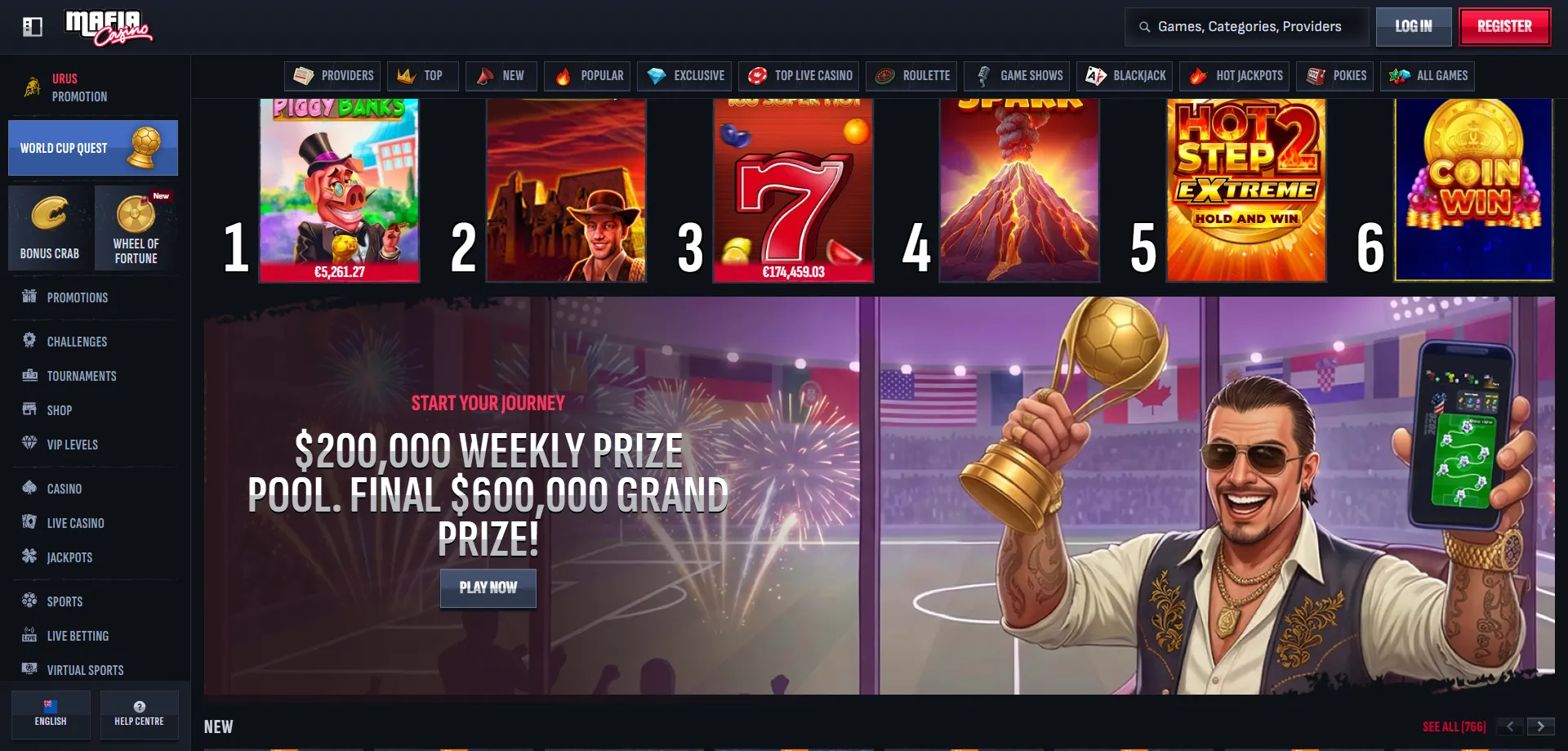 Mafia Casino mobile app and browser experience &mdash; Android iOS NZ